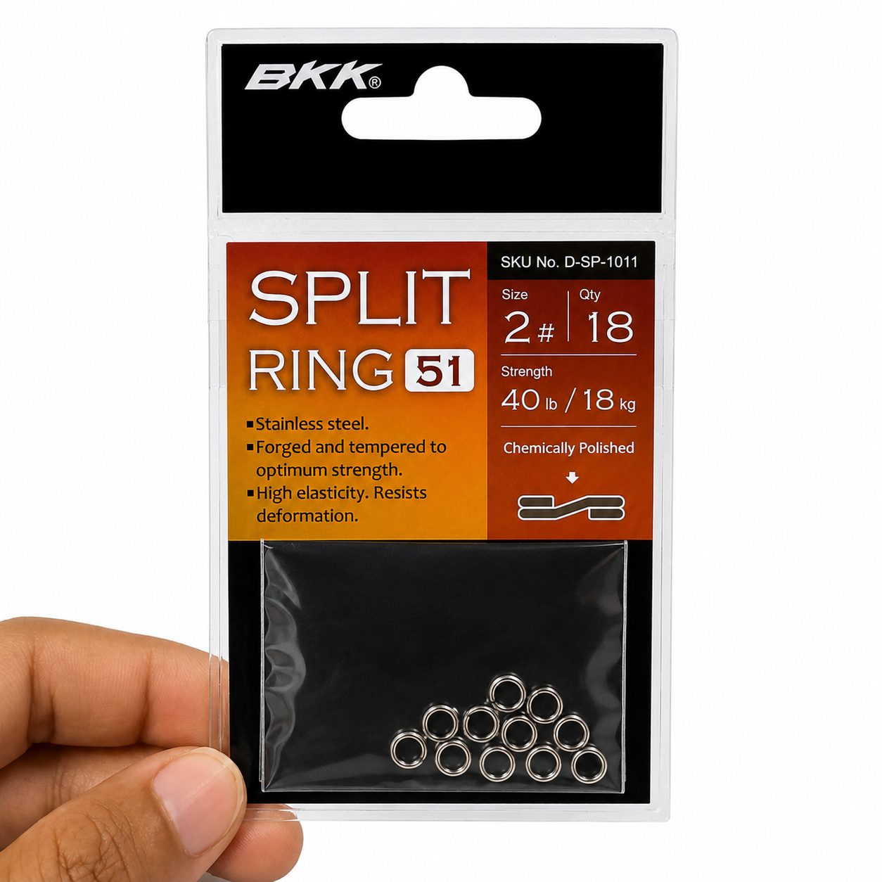 BKK Split Rings Set – Stainless Steel Fishing Rings