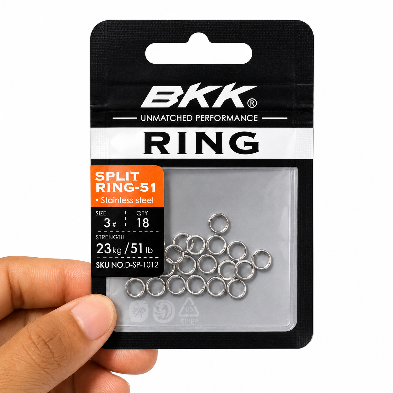 BKK Split Rings Set – Stainless Steel Fishing Rings