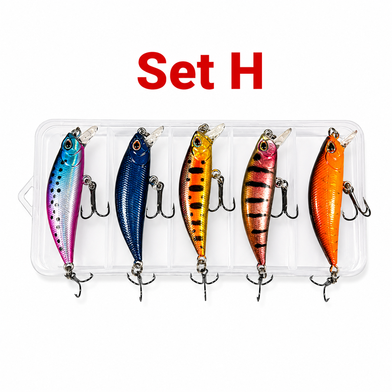 Minnow Set 5pcs 5grams